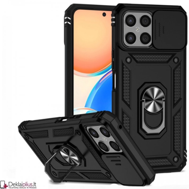 5in1 smūgiams atsparus dėklas su žiedu ir kameros apsauga (Huawei Honor X6/X8 5G/Honor 70 Lite) 5in1 smūgiams atsparus dėklas su žiedu ir kameros apsauga (Huawei Honor X6/X8 5G/Honor 70 Lite)